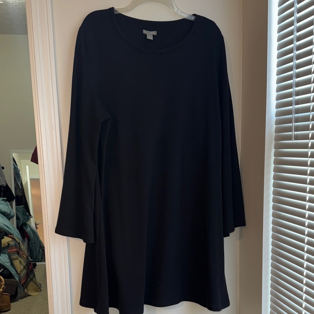 Falls Creek Elegant Black Tunic Dress
